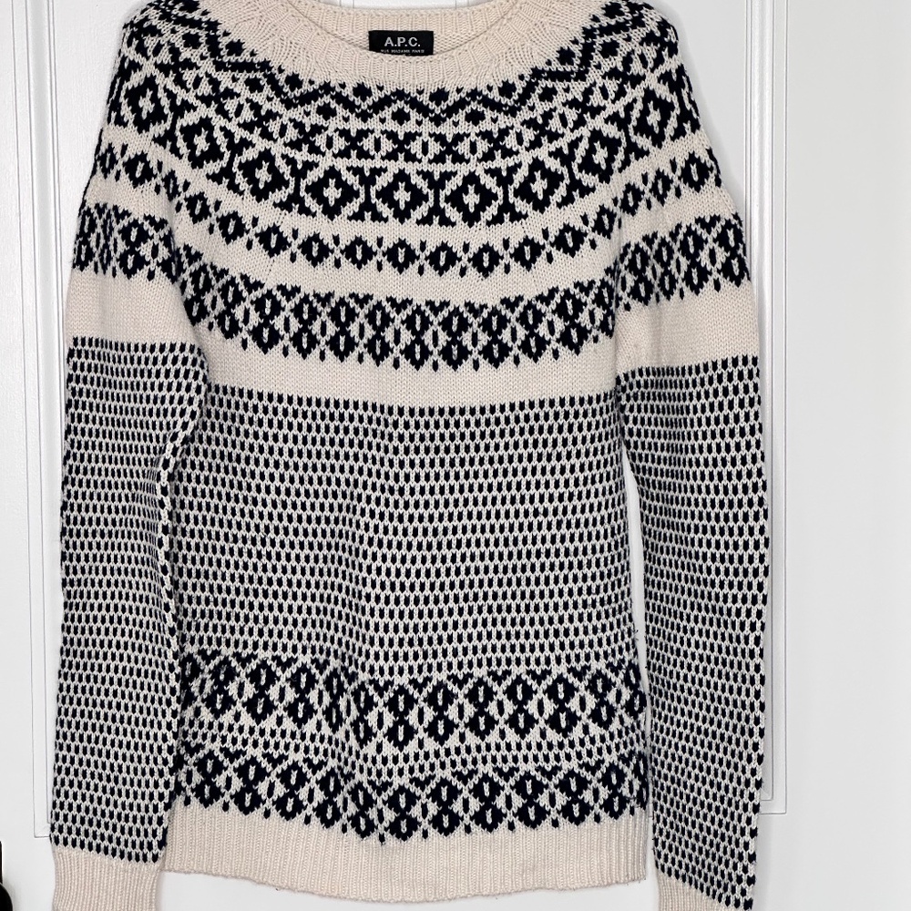 APC Intarsia Sweater